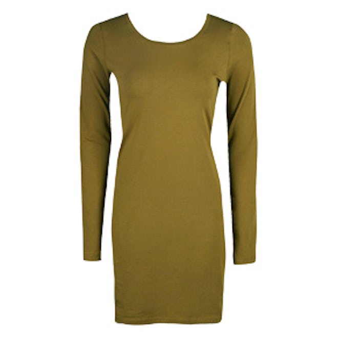 Camille Long Sleeve Jersey Bodycon Dress