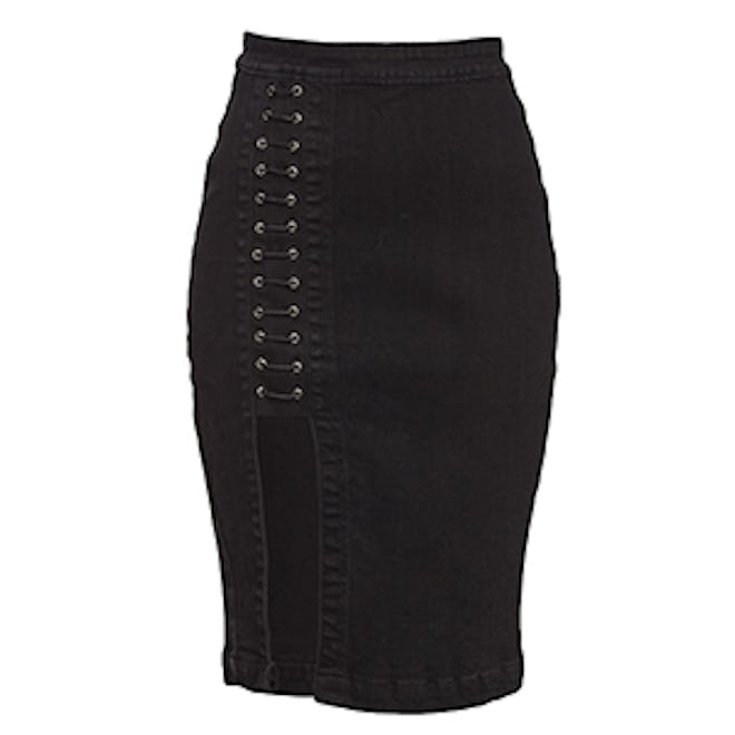 The Limited Tie Up Pencil Skirt