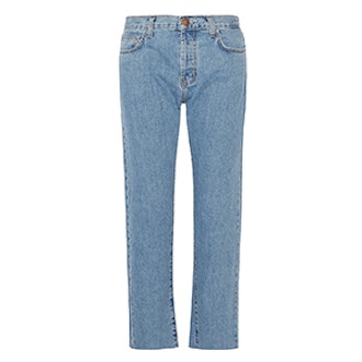 The Original Straight Cropped Mid-Rise Jeans