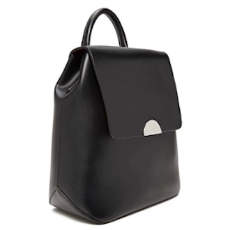 Faux Leather Backpack