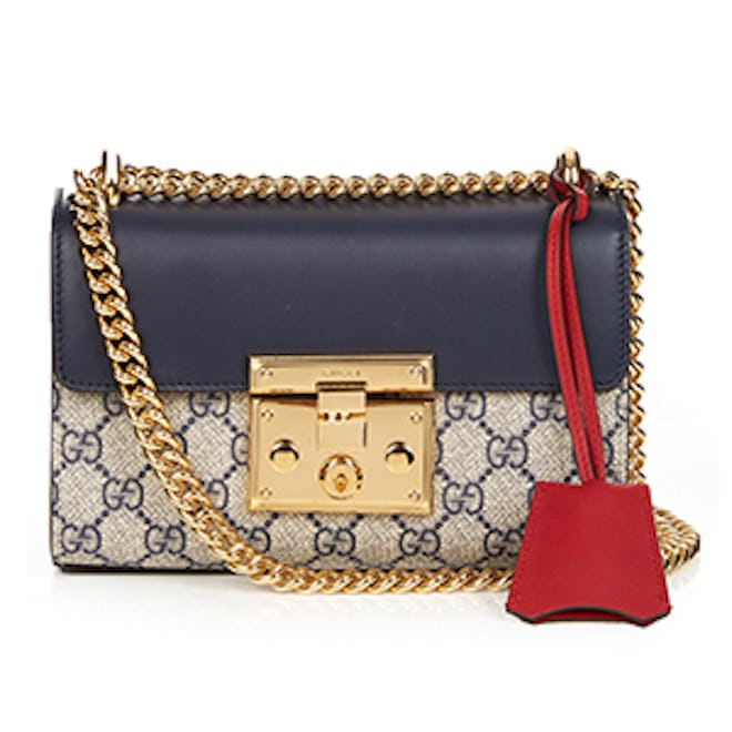 Padlock Small GG Supreme Cross-Body Bag