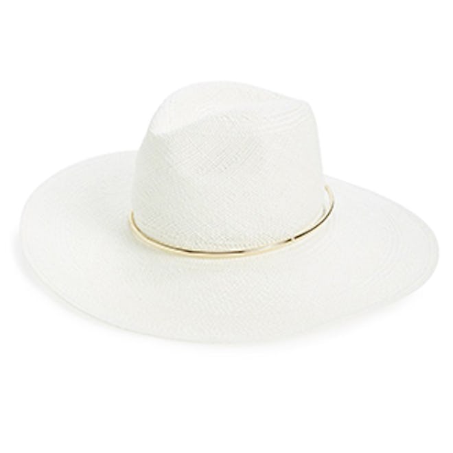 Begonia Wide Brim Panama Hat