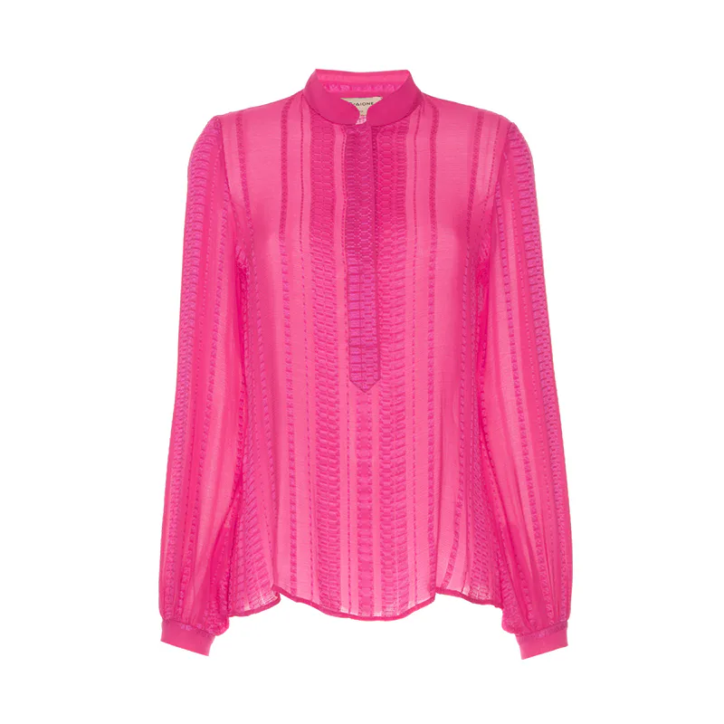 THE PINK DION BLOUSE