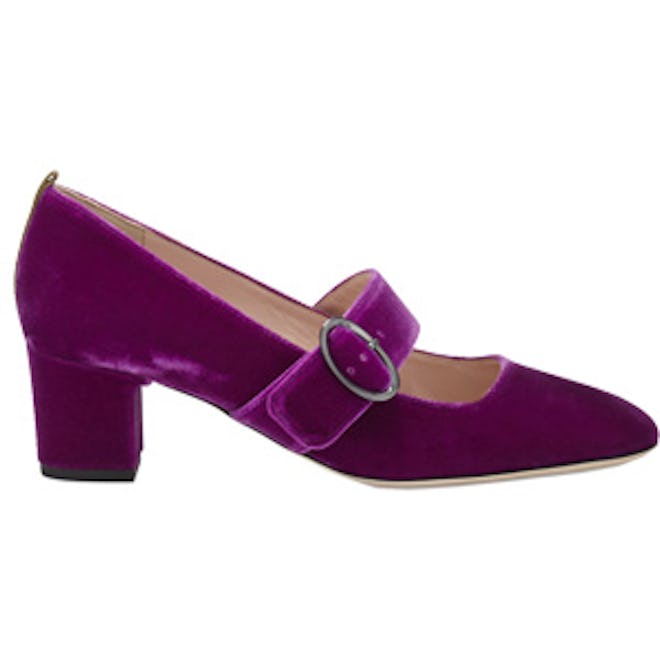 Tartt Velvet Mary Jane Pump