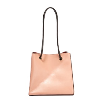 Cube Small Leather Shoulder Bag