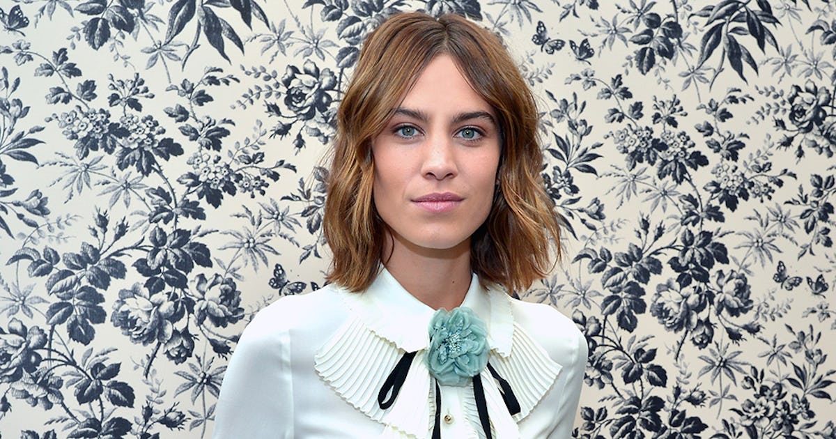 Alexa Chung Just Made This ’90s Hair Trend Cool Again
