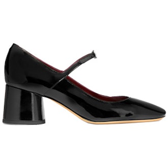 Nicole Patent-Leather Mary Jane Pumps