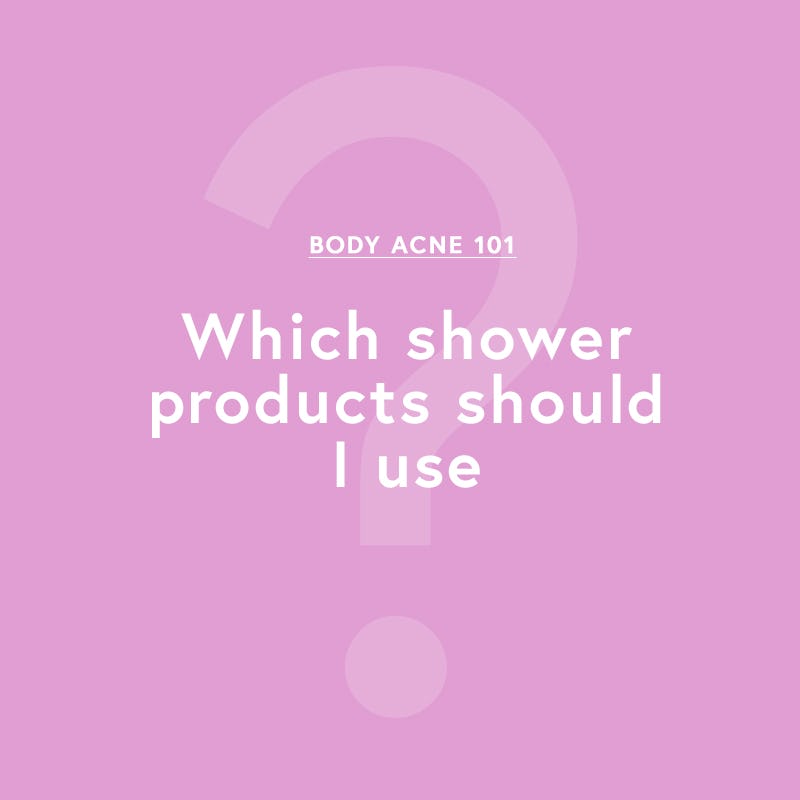 How To Beat Body Acne For Good