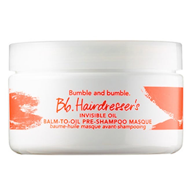 Hairdresser’s Invisible Oil Balm-to-Oil Pre Shampoo Masque