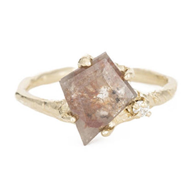 Paradise Guardian Rustic Diamond Ring