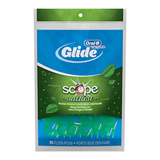 Oral B Glide Complete with Scope Outlast Floss Picks