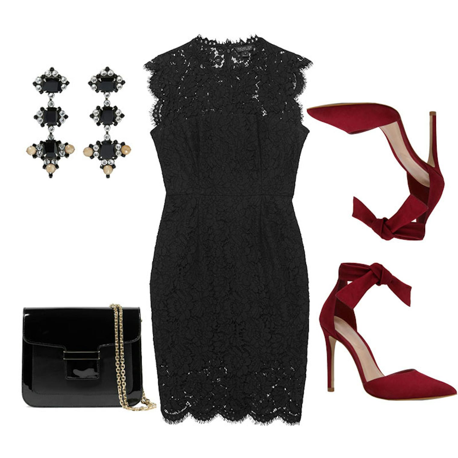 3 Ways To Style A Black Lace Dress 3 Ways To Style A Black Lace Dress