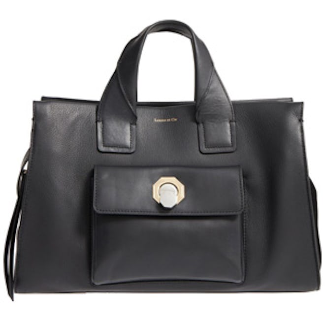 Alis Leather Satchel