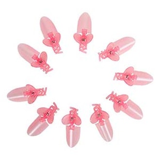 Manicure and Pedicure Nail Polish Protection Clips