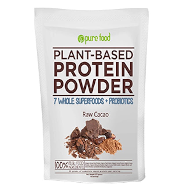 Plant Protein Powder with Probiotics: Raw Cacao