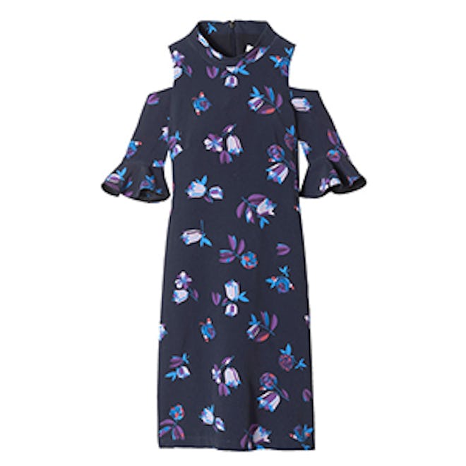 Bellflower Print Dress