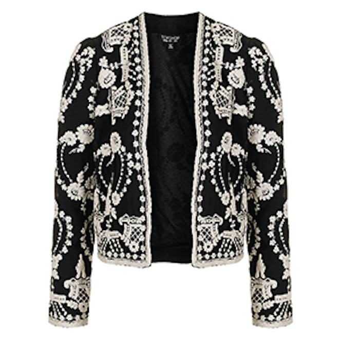 Lace Embroidered Jacket