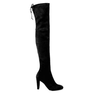 Highland Stretch-Suede Over-The-Knee Boots