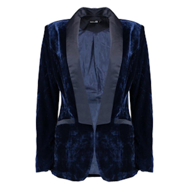 Ella Boutique Velvet Tux Blazer