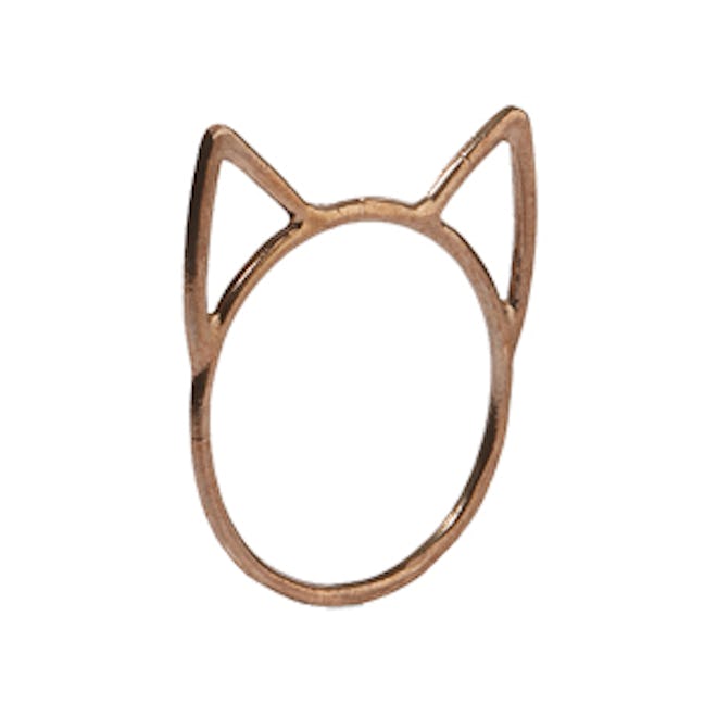 Lovecats Gold-Tone Ring