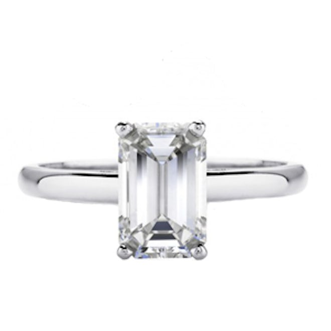 DB Classic Emerald Cut Solitaire Ring