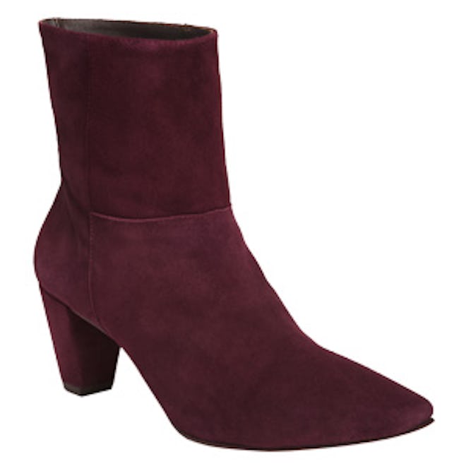 Ginz Point-Toe Suede Boots