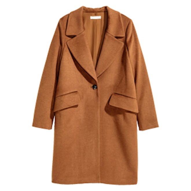 Wool-Blend Coat