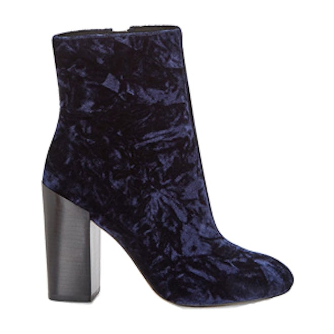 Bojana Velvet 100mm Ankle Boot