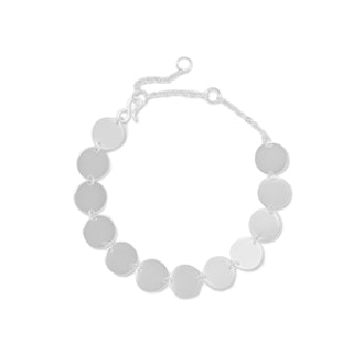 Pailettes Silver Bracelet