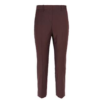 Treeca 2 Cropped Wool-Blend Slim-Leg Pants