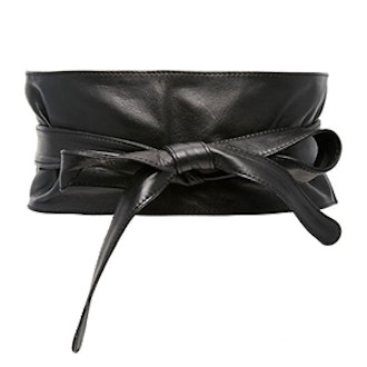 Leather Obi Waist Belt