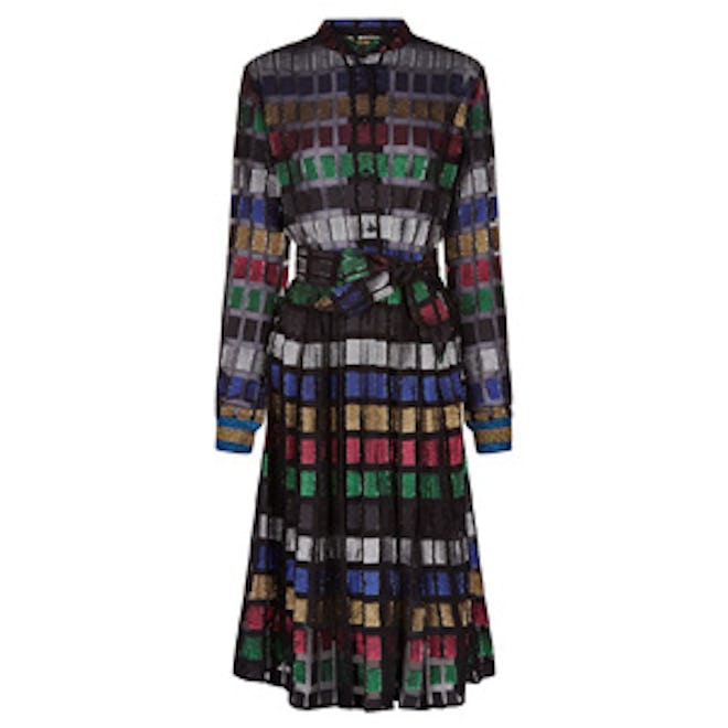 Multi Lurex Soraya Shirt Dress