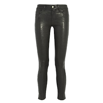 Le Skinny Stretch-Leather Pants