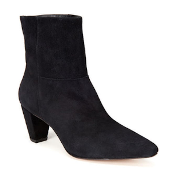 Ginz Point-Toe Suede Boots