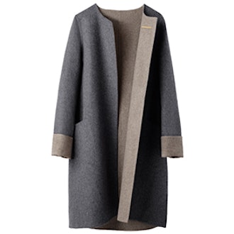 Soft Wool Cashmere Coat