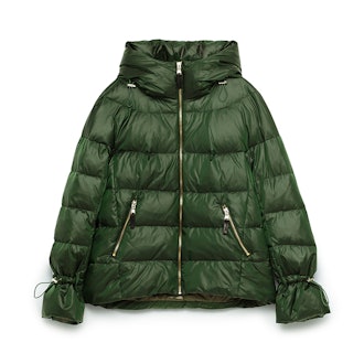 Quilted Anorak with Hood