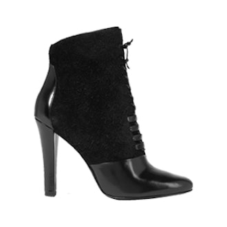 Harleth Leather And Lace Ankle Boots