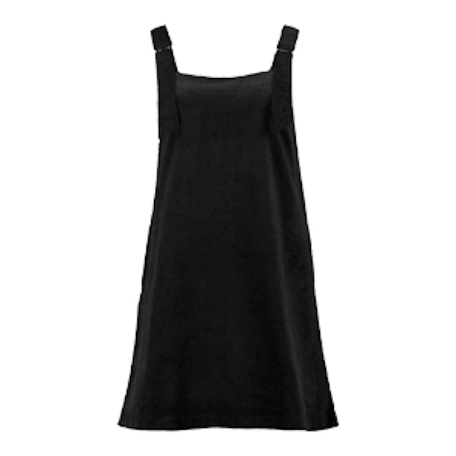 Julie Jumbo Rib D-Ring Pinafore Dress