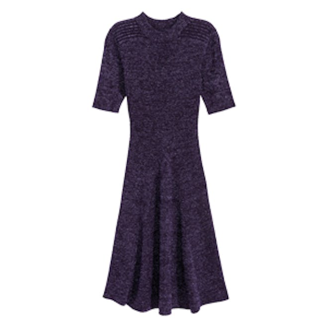 Rib-Knit Dress