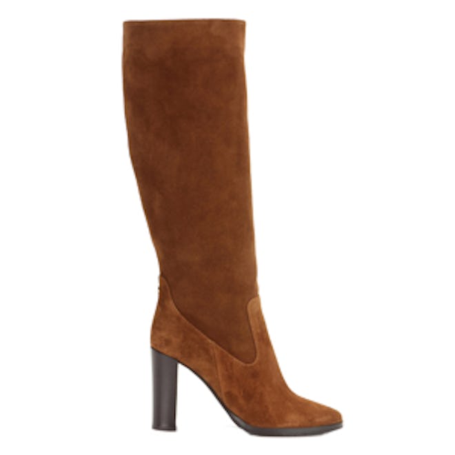 Honor 95 Suede Knee-High Boots