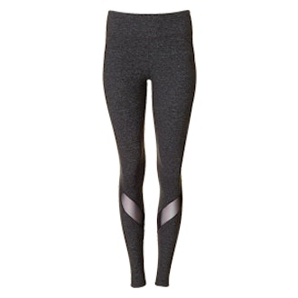 Marled Mesh Inset EXP Core Legging