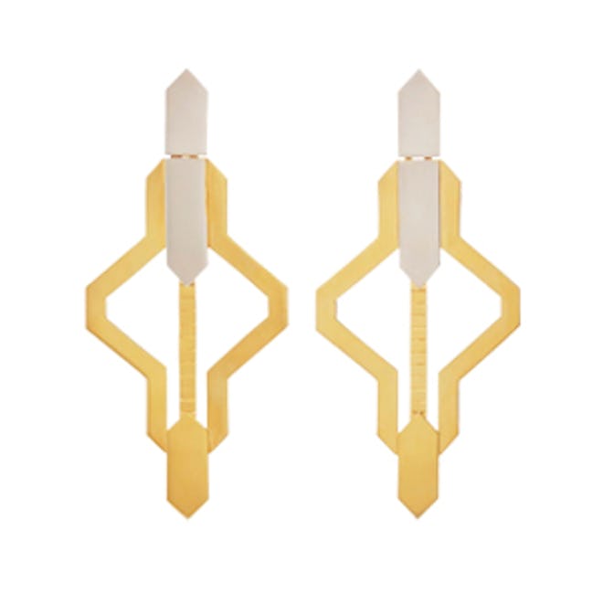 Daphnis Oversized Cut Out Earrings