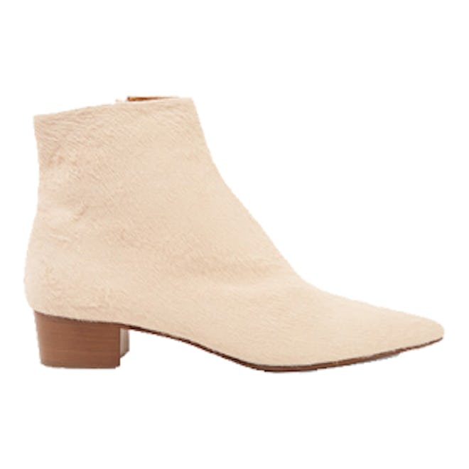 Ambra Calf Hair Ankle Boots