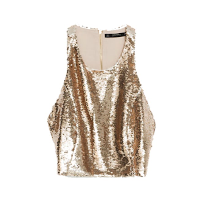 Top With Sequins
