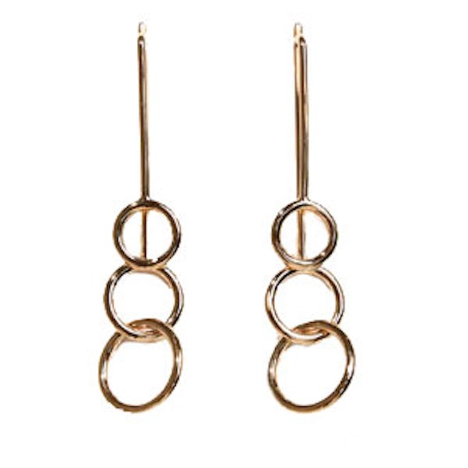 Studio Double Ring Earrings