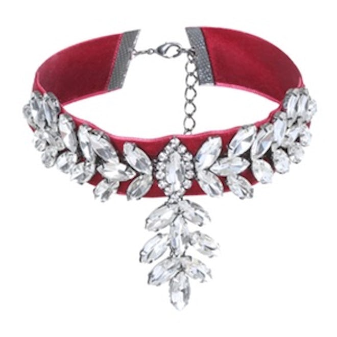 Crystal Embellished Choker