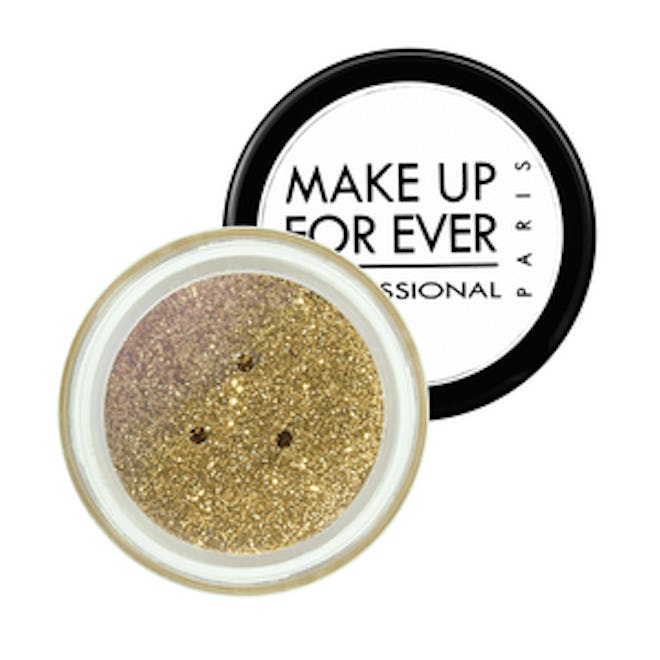 Make Up For Ever Glitters in Yellow Gold