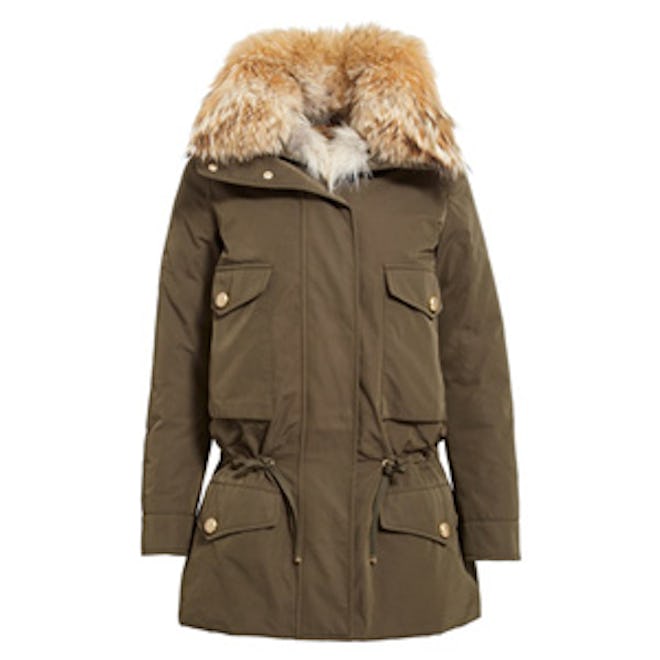 Margarita Down Jacket With Removable Collar And Vest
