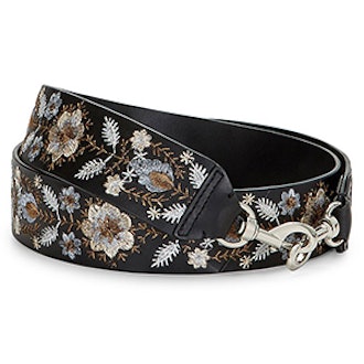 Embroidery Floral Guitar Strap