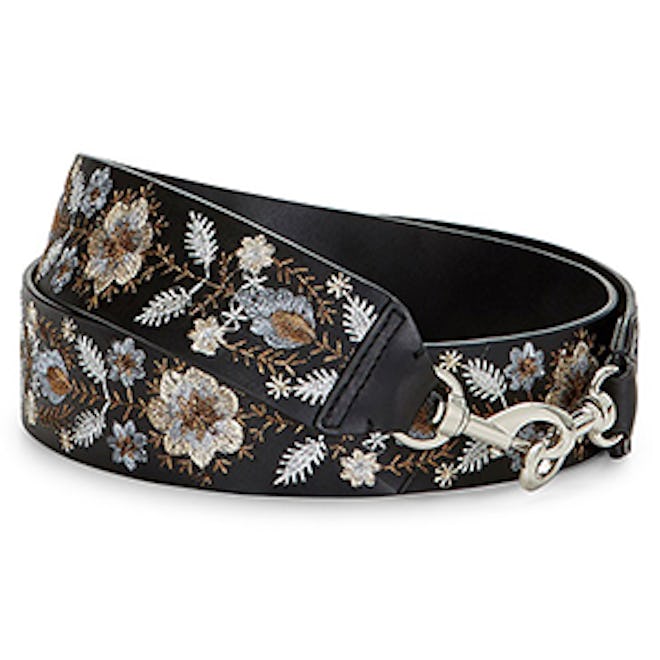 Embroidery Floral Guitar Strap